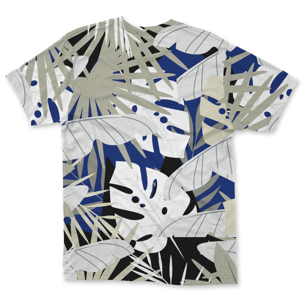 Rare-Air-Deep-Royal-Blue-1s-NastyJamz-T-Shirt-Match-Custom-23-Leopard-All-Over-Print