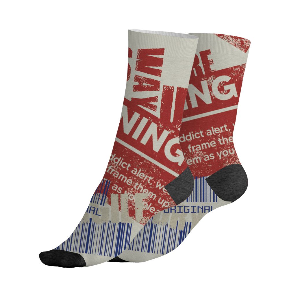 Rare-Air-Cinnabar-1s-NastyJamz-Socks-Match-Sneaker-Addict-All-Over-Print-Warning