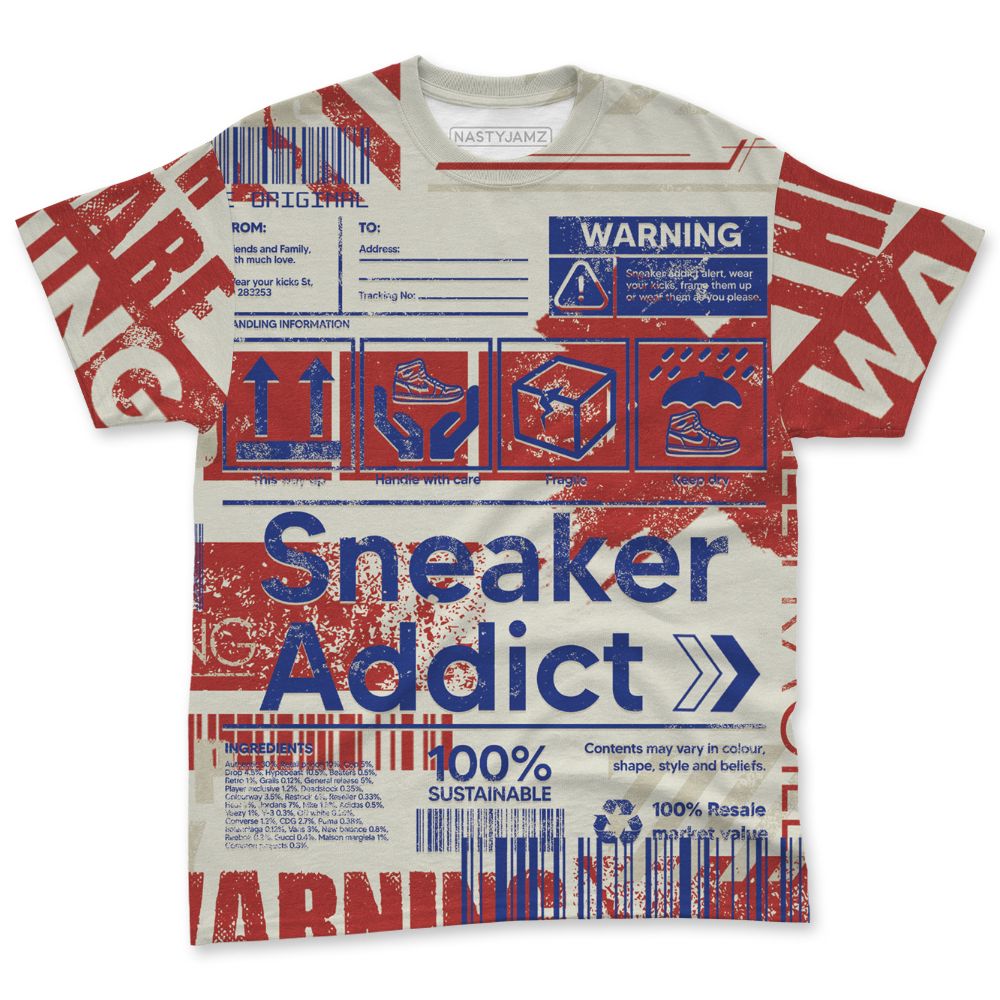 Rare-Air-Cinnabar-1s-NastyJamz-T-Shirt-Match-Sneaker-Addict-All-Over-Print-Warning