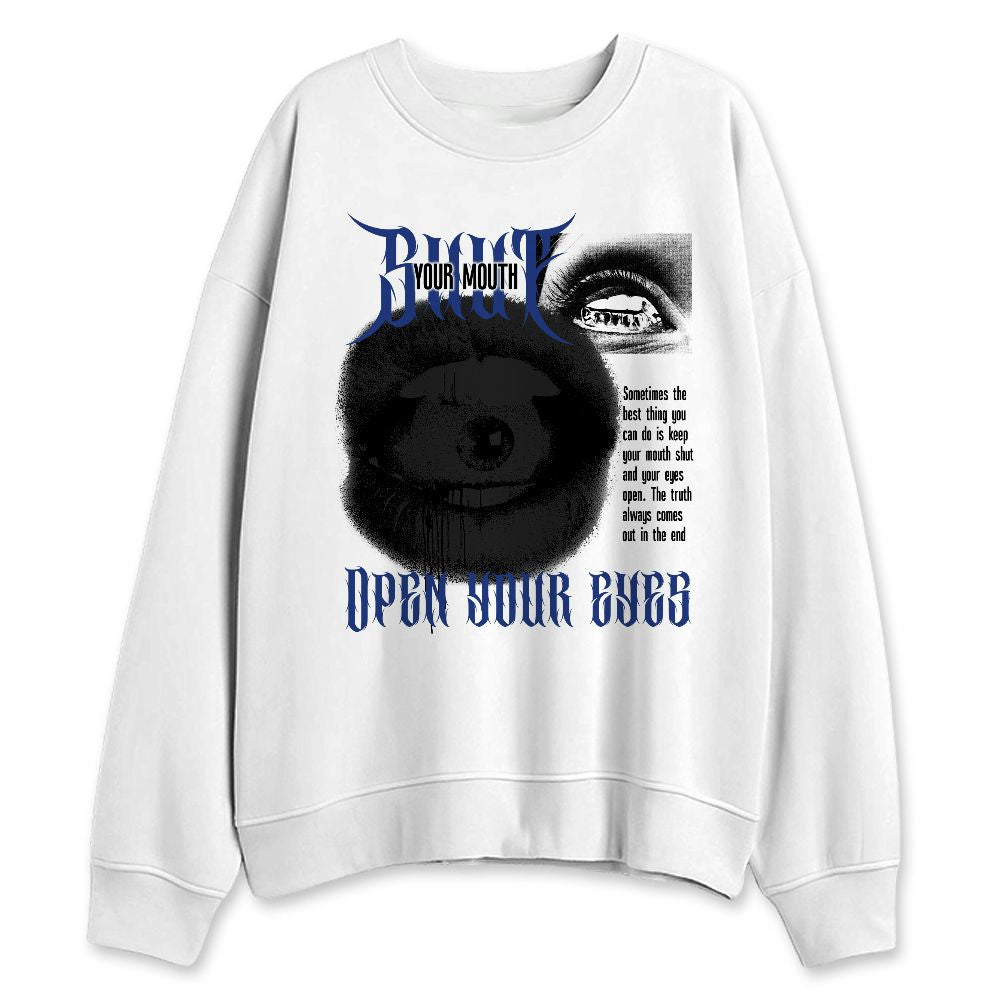 Rare-Air-Deep-Royal-Blue-1s-NastyJamz-Sweatshirt-Match-Shut-Your-Mouth