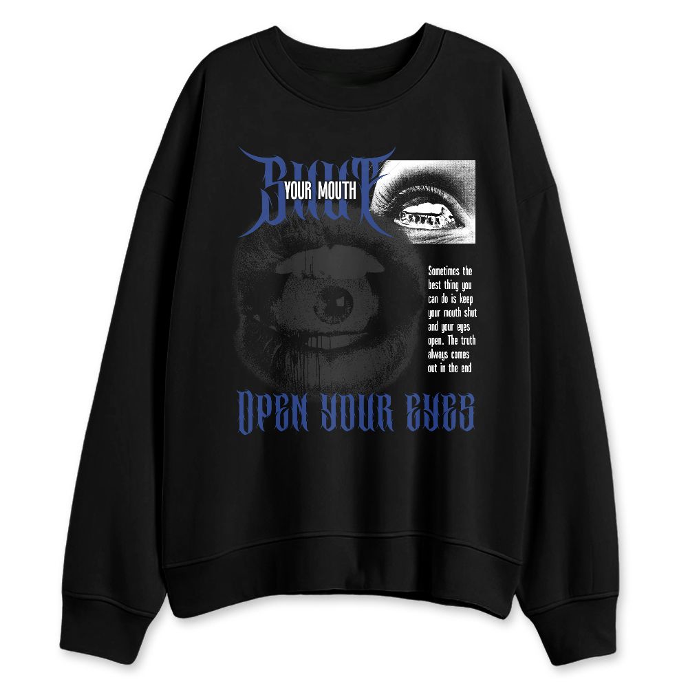 Rare-Air-Deep-Royal-Blue-1s-NastyJamz-Sweatshirt-Match-Shut-Your-Mouth
