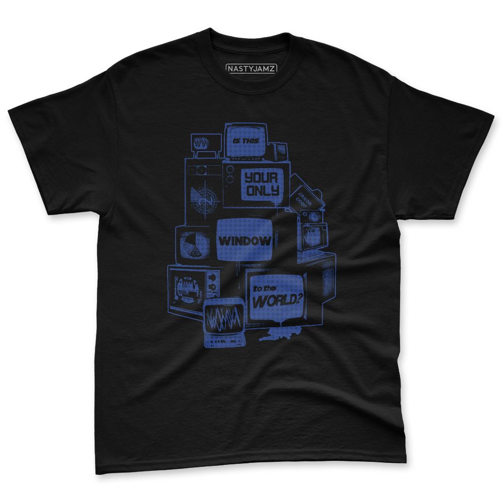 Rare-Air-Deep-Royal-Blue-1s-NastyJamz-Premium-T-Shirt-Match-Television