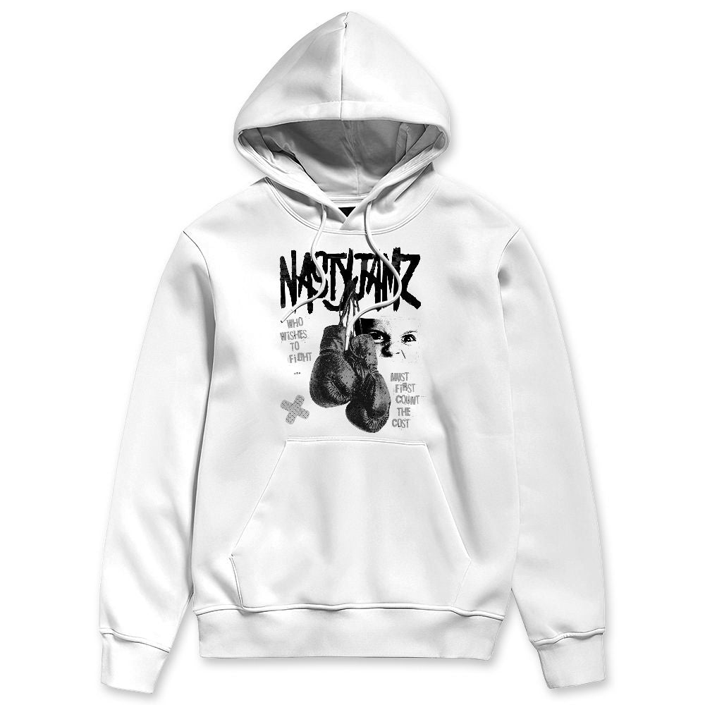 White-Cement-4s-NastyJamz-Hoodie-Match-Fight-Count-Cost