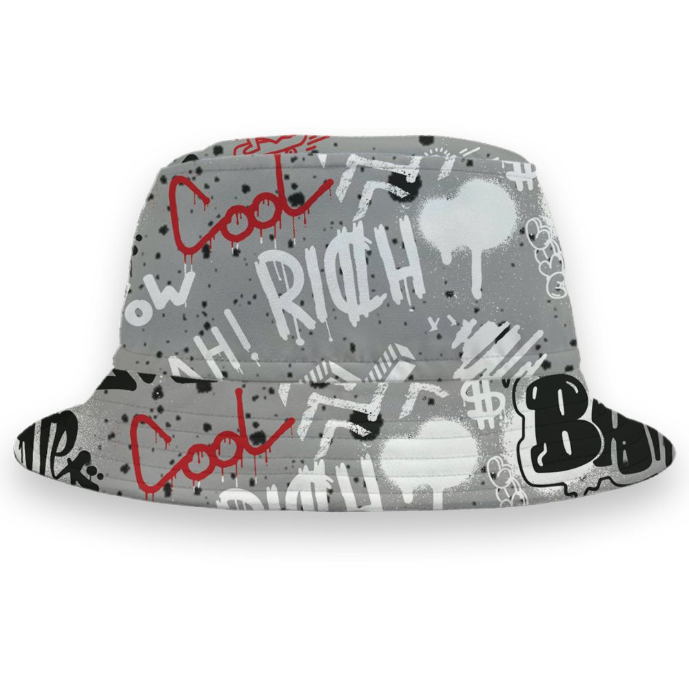 White-Cement-4s-NastyJamz-Bucket-Hat-Match-Graffiti-King-3D-All-Over-Print-Doodle-Style