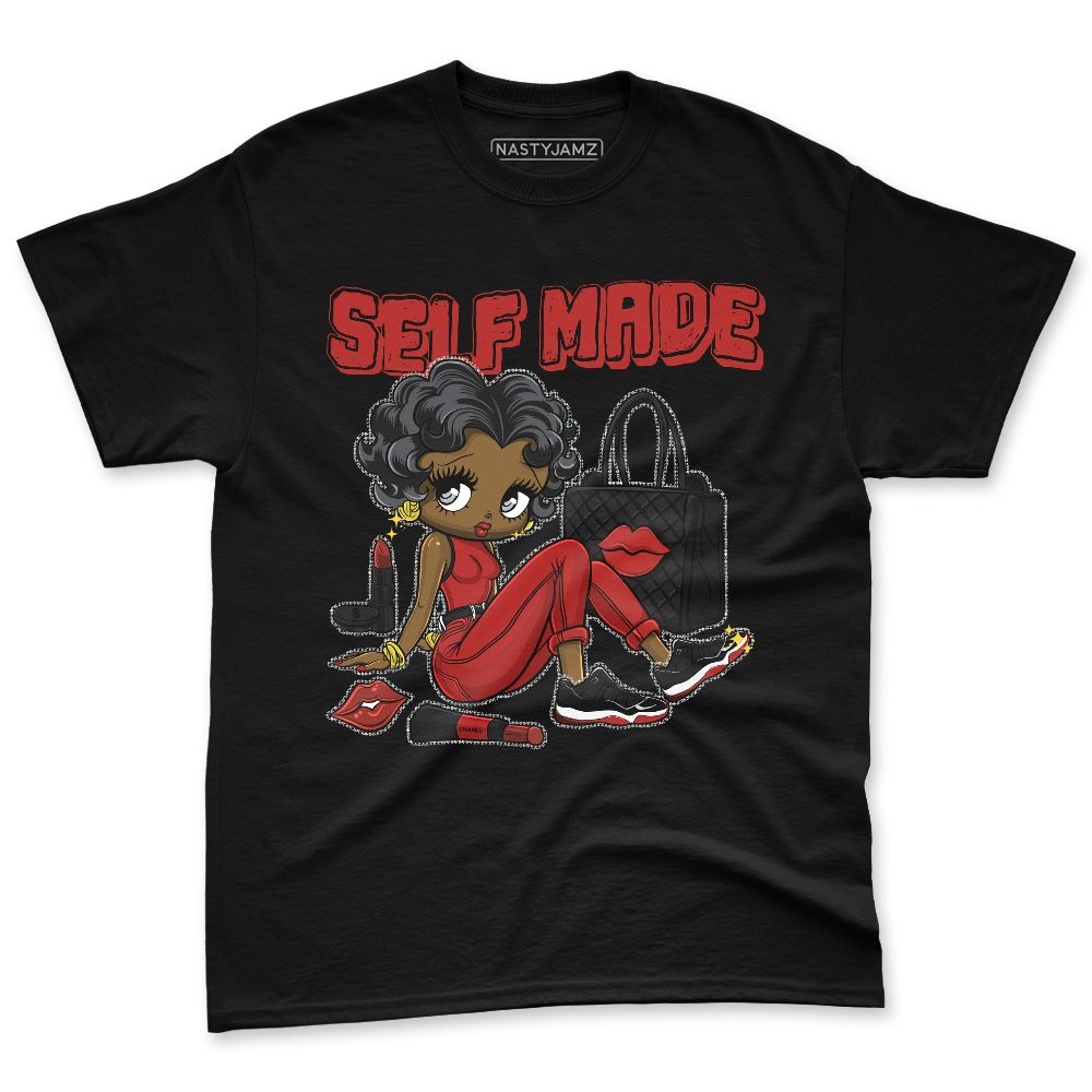 Low-Bred-11s-NastyJamz-Premium-T-Shirt-Match-Sneaker-Girl-Selfmade