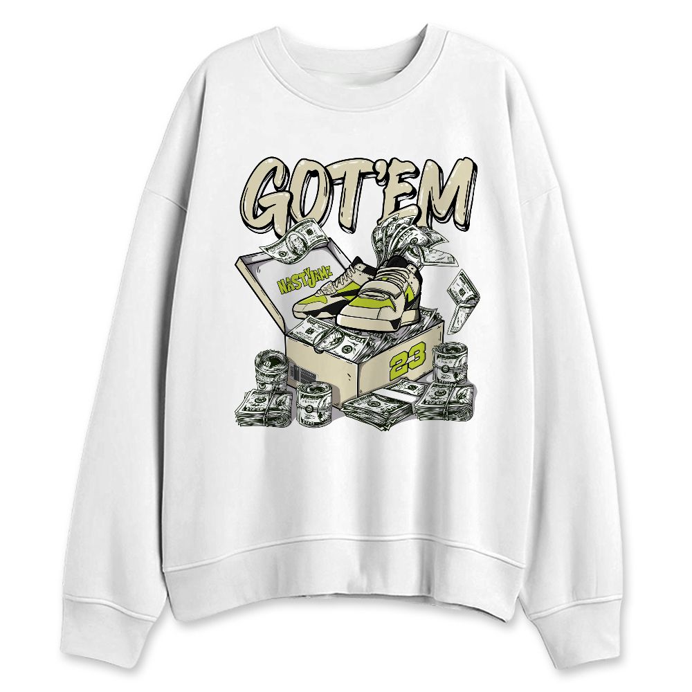 TVSC-Bright-Cactus-NastyJamz-Sweatshirt-Match-Dollar-Sneaker-Box