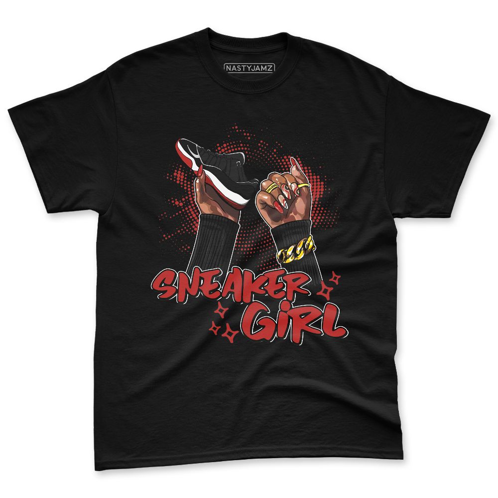 Low-Bred-11s-NastyJamz-Premium-T-Shirt-Match-Sneaker-Girl-Nail