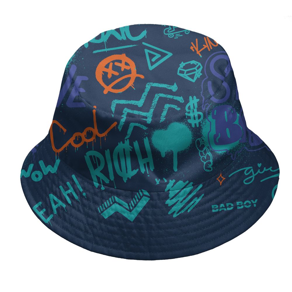 AM-Plus-Drift-Midnight-Navy-Total-Orange-Dusty-Cactus-NastyJamz-Bucket-Hat-Match-Graffiti-King-3D-All-Over-Print-Doodle-Style