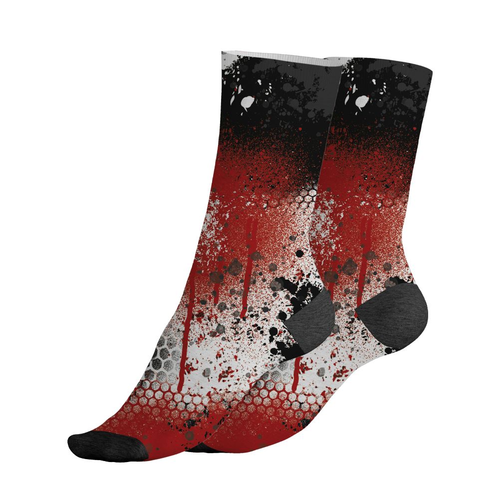 Low-Bred-11s-NastyJamz-Socks-Match-23-Painted-Graffiti
