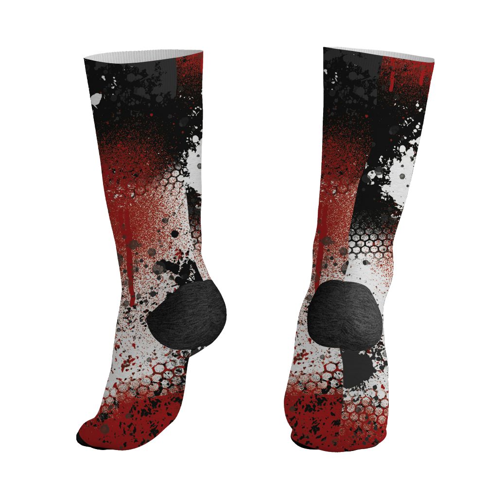 Low-Bred-11s-NastyJamz-Socks-Match-23-Painted-Graffiti