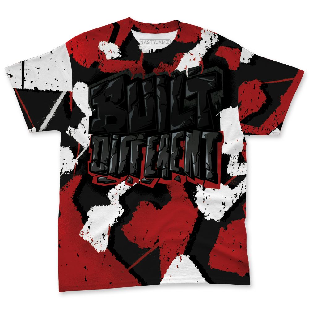 Low-Bred-11s-NastyJamz-T-Shirt-Match-Built-Different-All-Over-Print-Broken