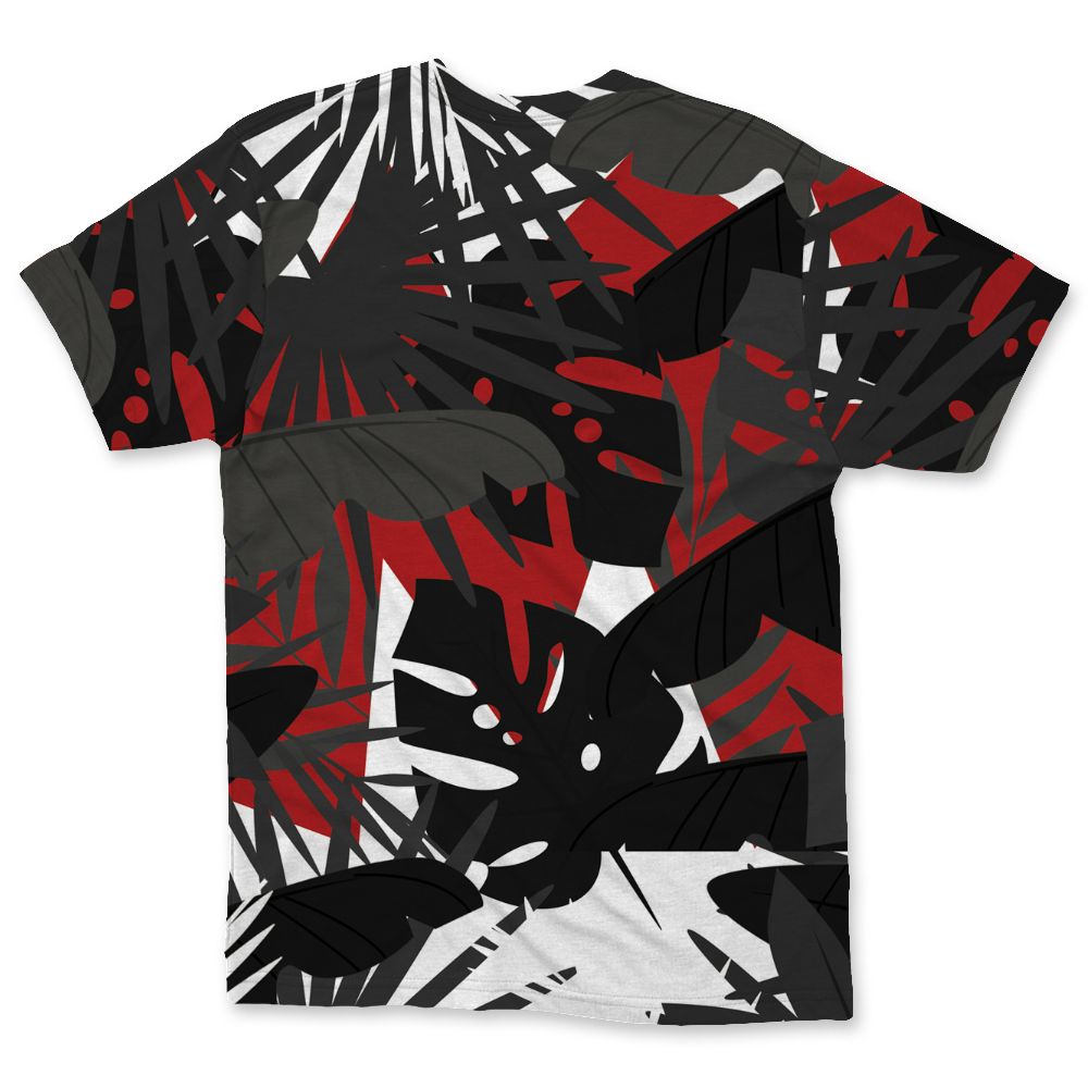 Low-Bred-11s-NastyJamz-T-Shirt-Match-Custom-23-Leopard-All-Over-Print