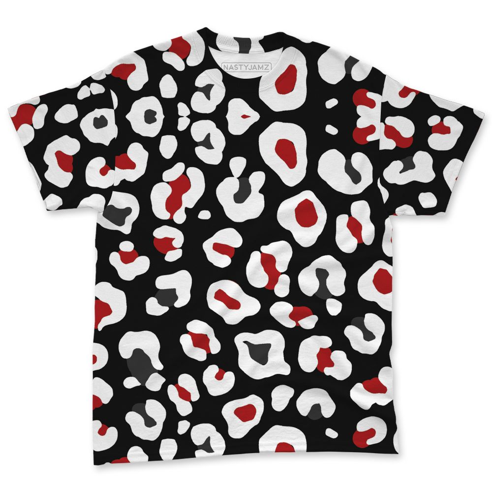 Low-Bred-11s-NastyJamz-T-Shirt-Match-Leopard-Pattern-All-Over-Print