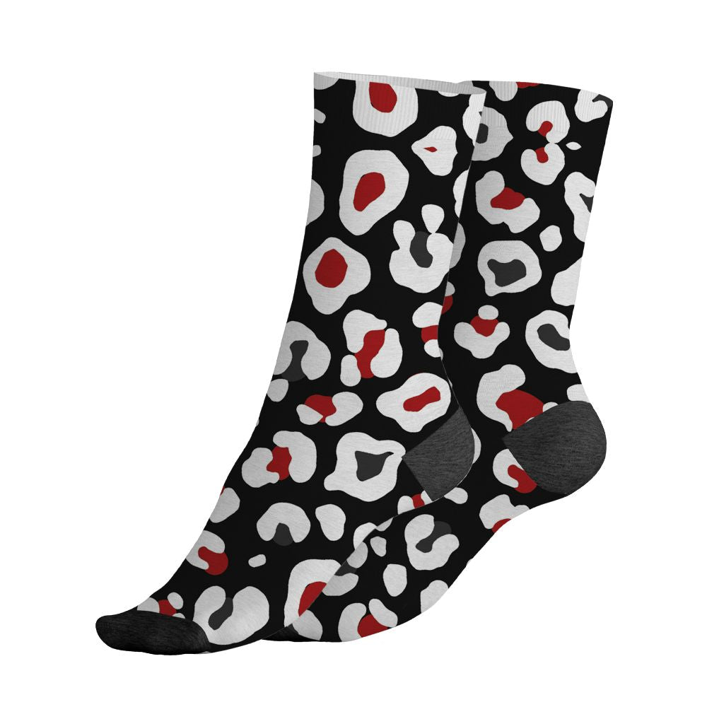 Low-Bred-11s-NastyJamz-Socks-Match-Leopard-Pattern-All-Over-Print
