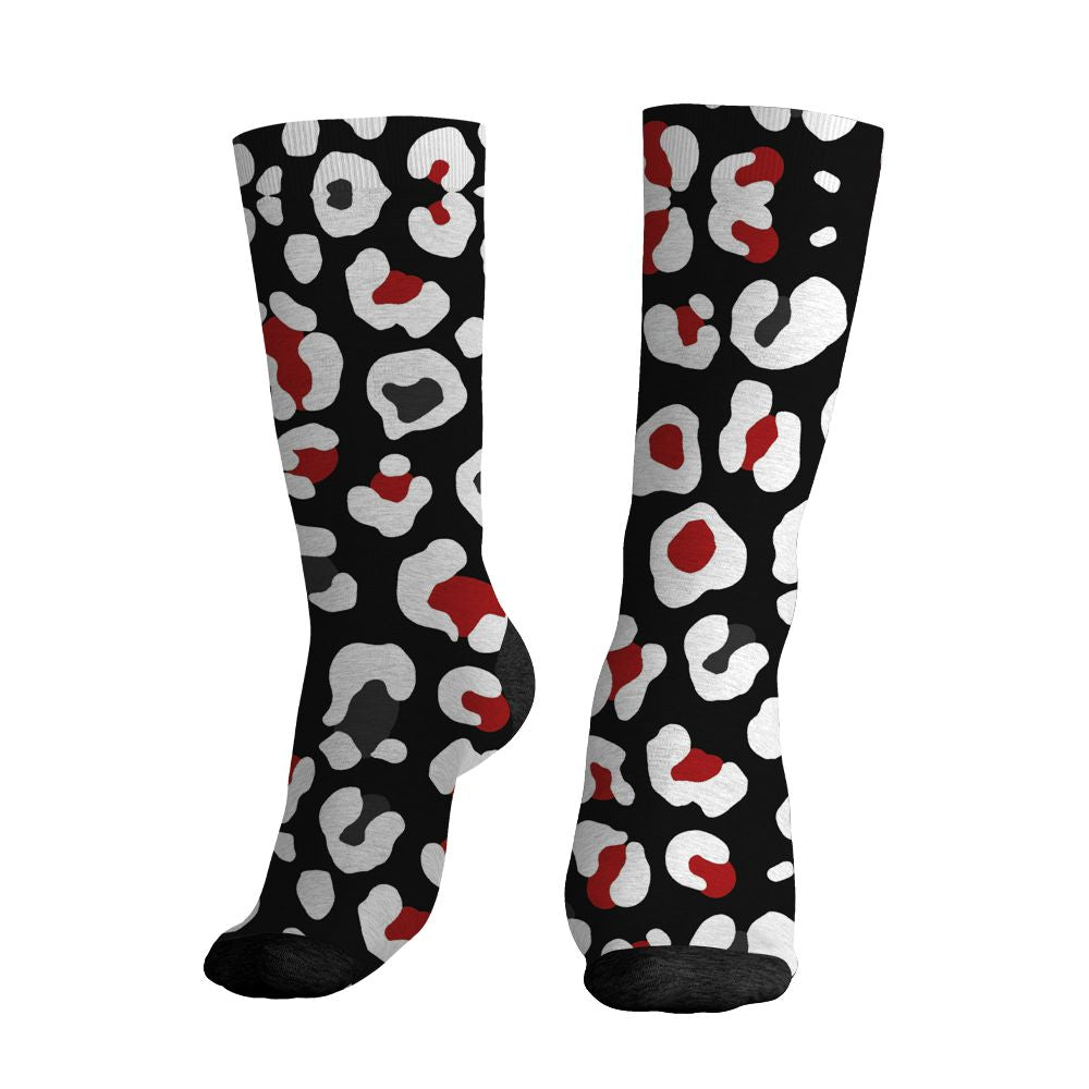 Low-Bred-11s-NastyJamz-Socks-Match-Leopard-Pattern-All-Over-Print
