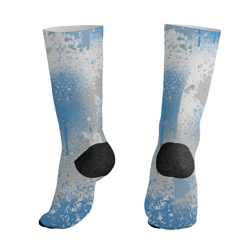 Melo-12s-NastyJamz-Socks-Match-23-Painted-Graffiti