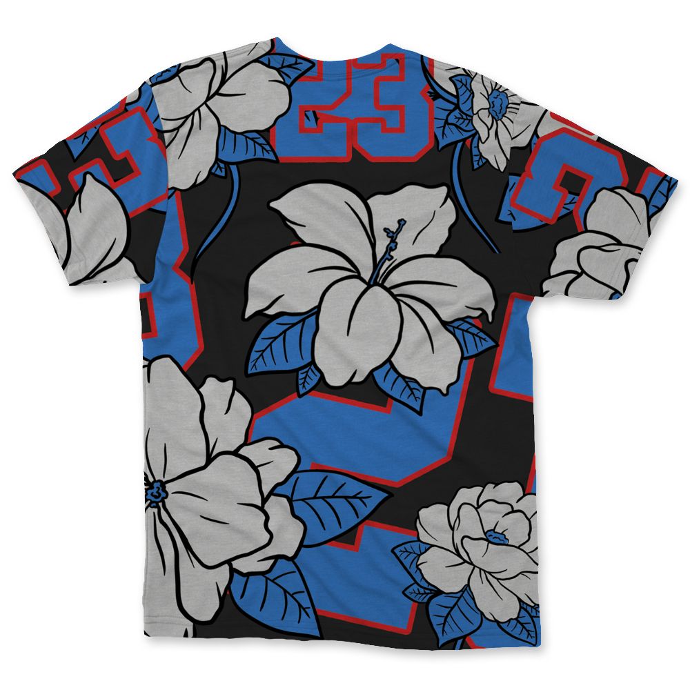 Rare-Air-3s-NastyJamz-T-Shirt-Match-23-Floral-All-Over-Print-Flower