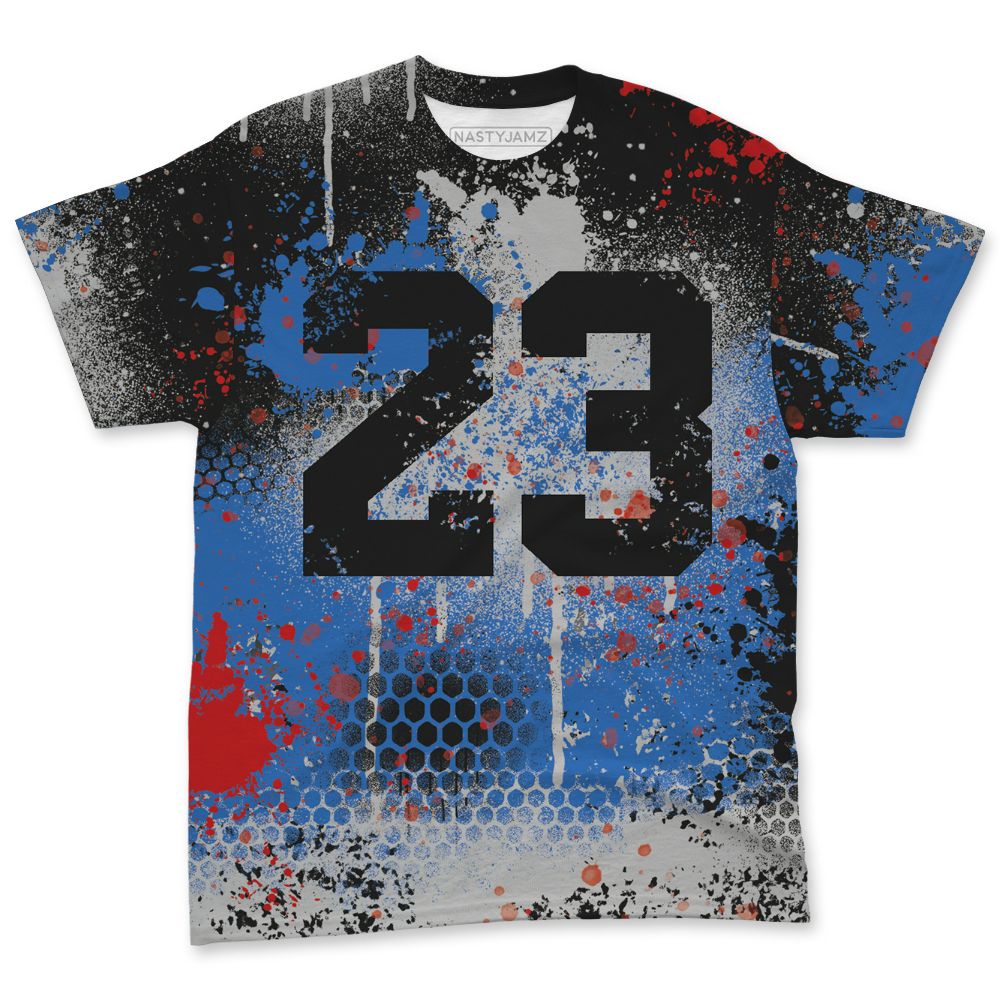 Rare-Air-3s-NastyJamz-T-Shirt-Match-23-Painted-Graffiti