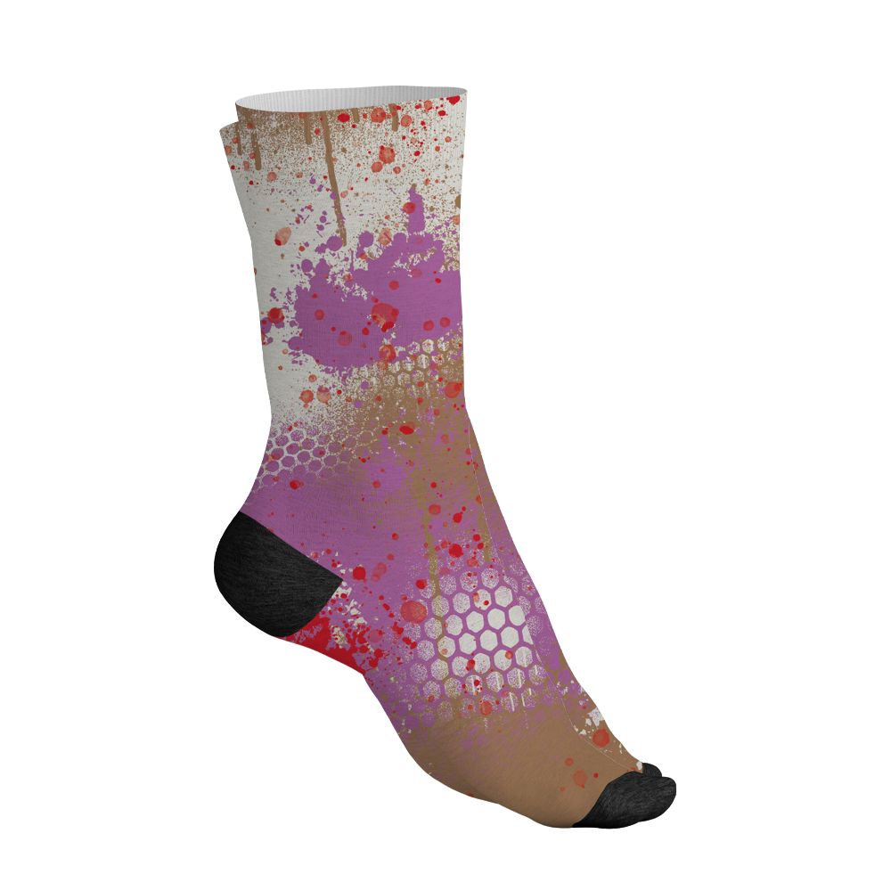 Low-Peanut-Butter-Jelly-5s-NastyJamz-Socks-Match-23-Painted-Graffiti