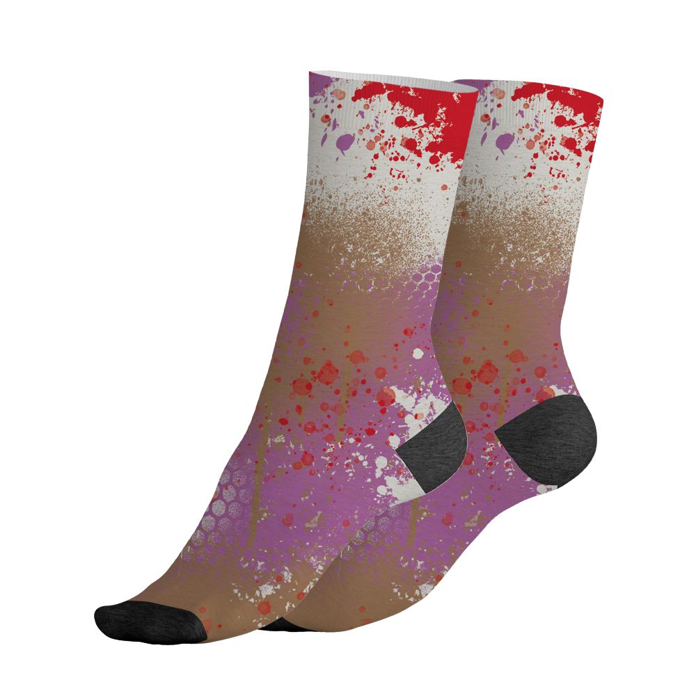 Low-Peanut-Butter-Jelly-5s-NastyJamz-Socks-Match-23-Painted-Graffiti
