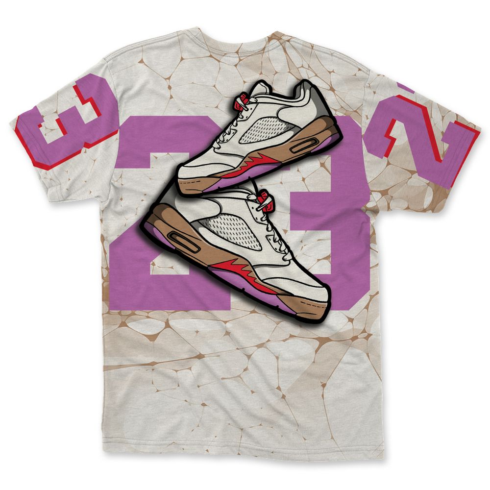 Low-Peanut-Butter-Jelly-5s-NastyJamz-T-Shirt-Match-23-Sneaker-All-Over-Print