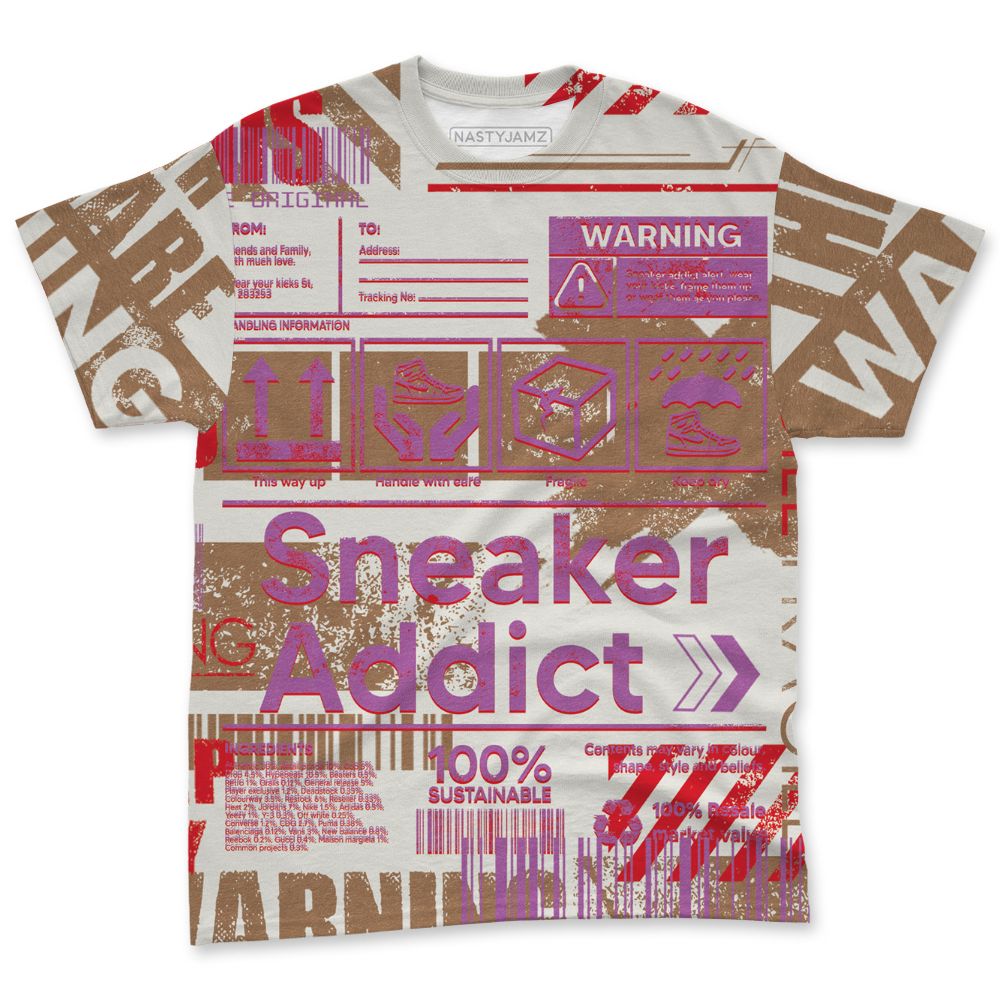 Low-Peanut-Butter-Jelly-5s-NastyJamz-T-Shirt-Match-Sneaker-Addict-All-Over-Print-Warning