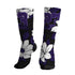 AM-CB-94-Black-Pure-Purple-NastyJamz-Socks-Match-23-Floral-All-Over-Print-Flower