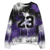 AM-CB-94-Black-Pure-Purple-NastyJamz-Sweatshirt-Match-23-Painted-Graffiti