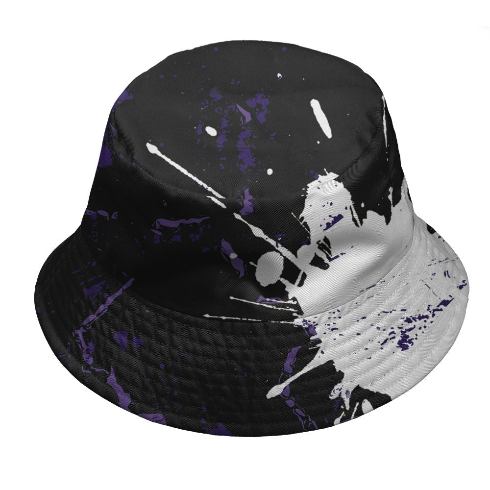 AM-CB-94-Black-Pure-Purple-NastyJamz-Bucket-Hat-Match-Hustle-Move-In-Silence-3D-All-Over-Print
