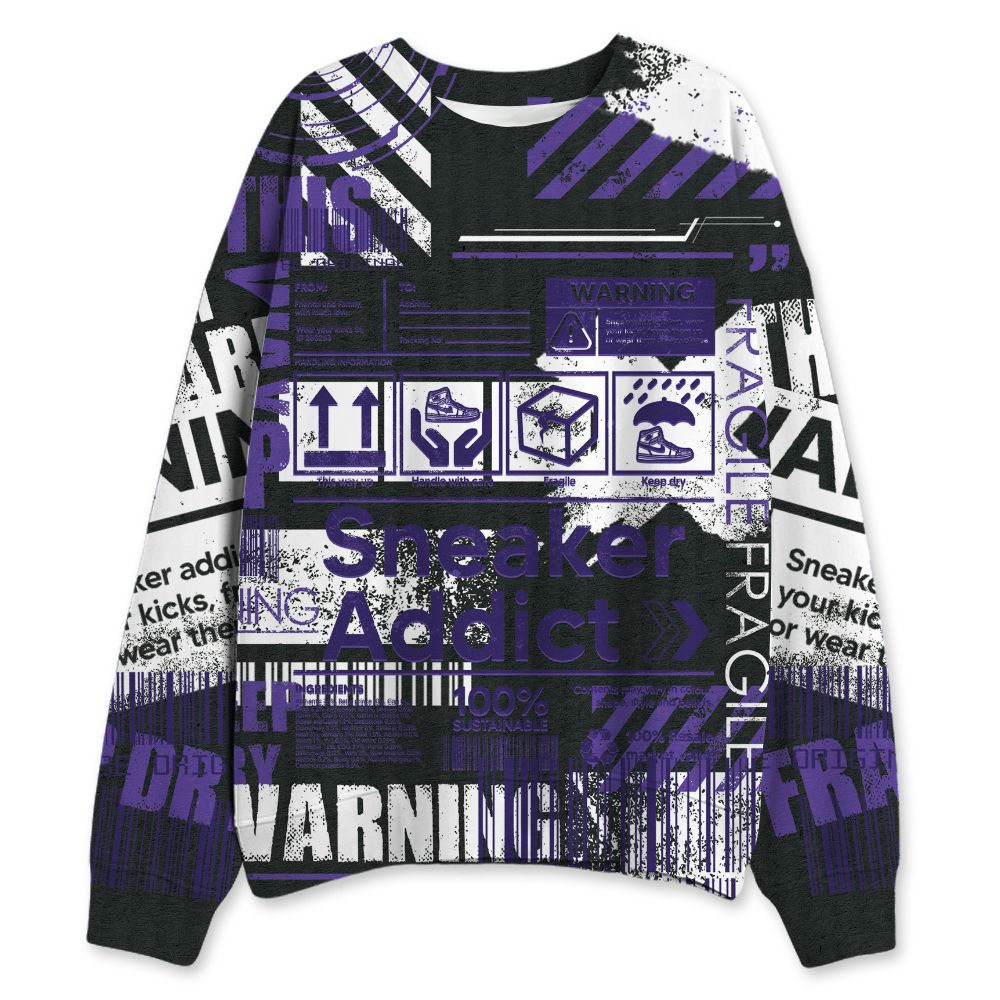 AM-CB-94-Black-Pure-Purple-NastyJamz-Sweatshirt-Match-Sneaker-Addict-All-Over-Print-Warning