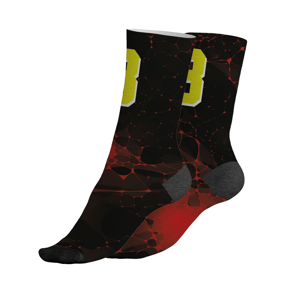 Ferrari-14s-NastyJamz-Socks-Match-23-Sneaker-All-Over-Print