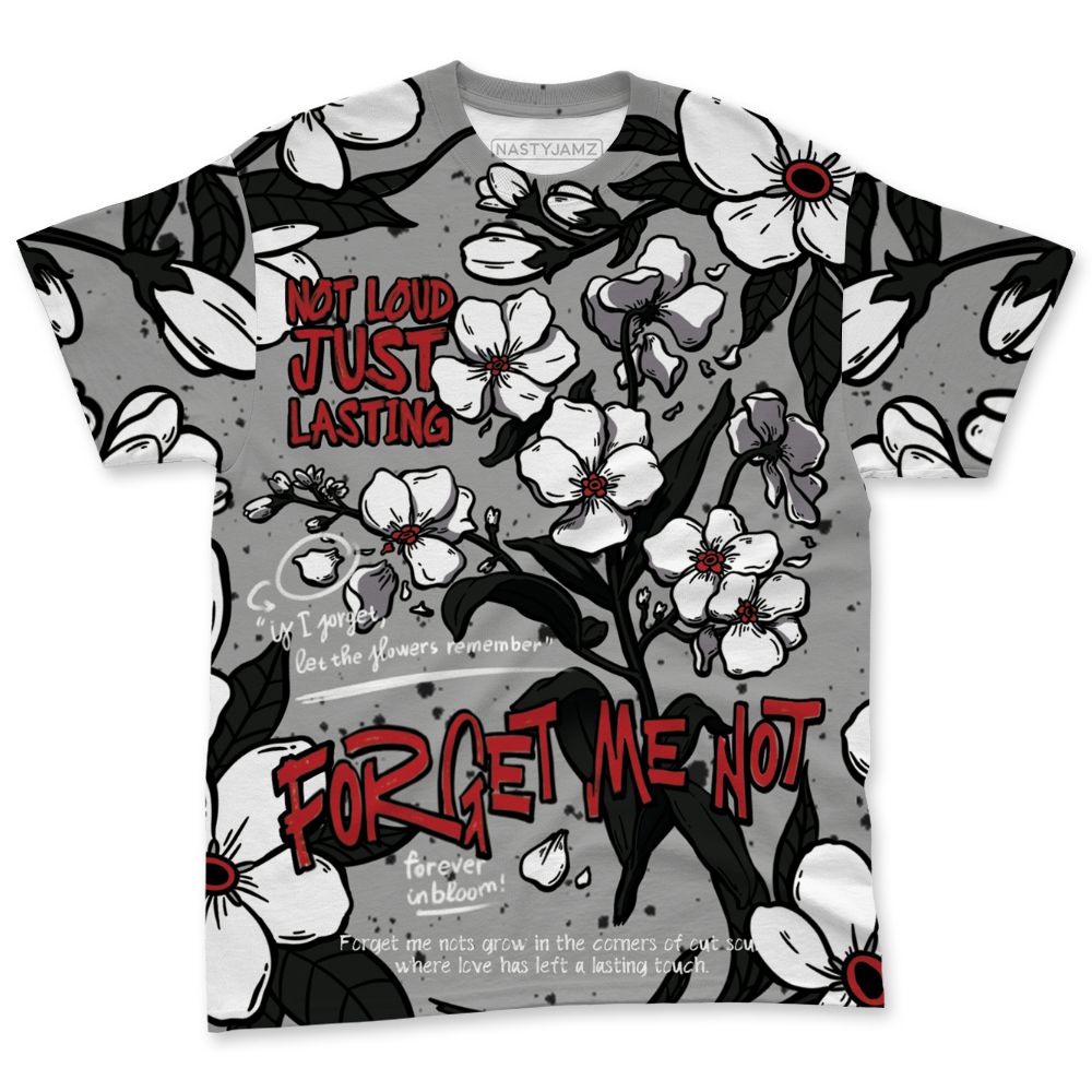 White-Cement-4s-NastyJamz-T-Shirt-Match-Forget-Me-Not-All-Over-Print-Bloom