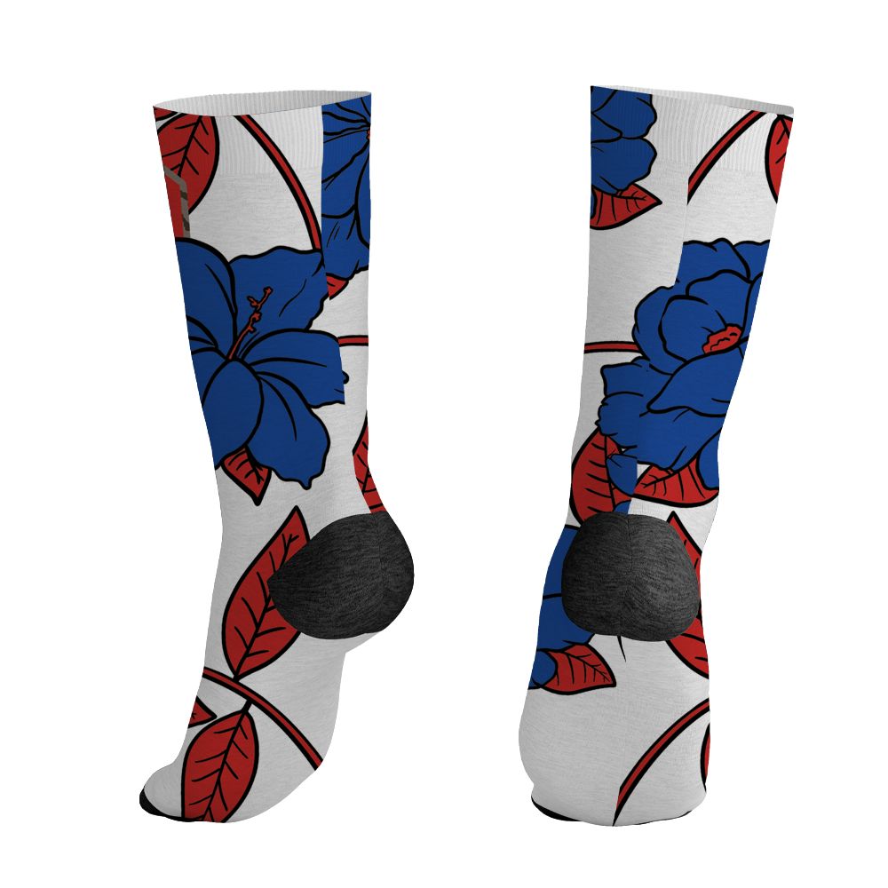 Seoul-2.0-3s-NastyJamz-Socks-Match-23-Floral-All-Over-Print-Flower