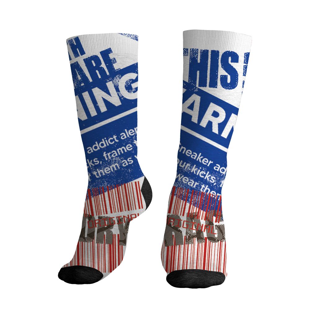 Seoul 2.0 3s NastyJamz Socks Match Graffiti King All-Over Print Doodle Style