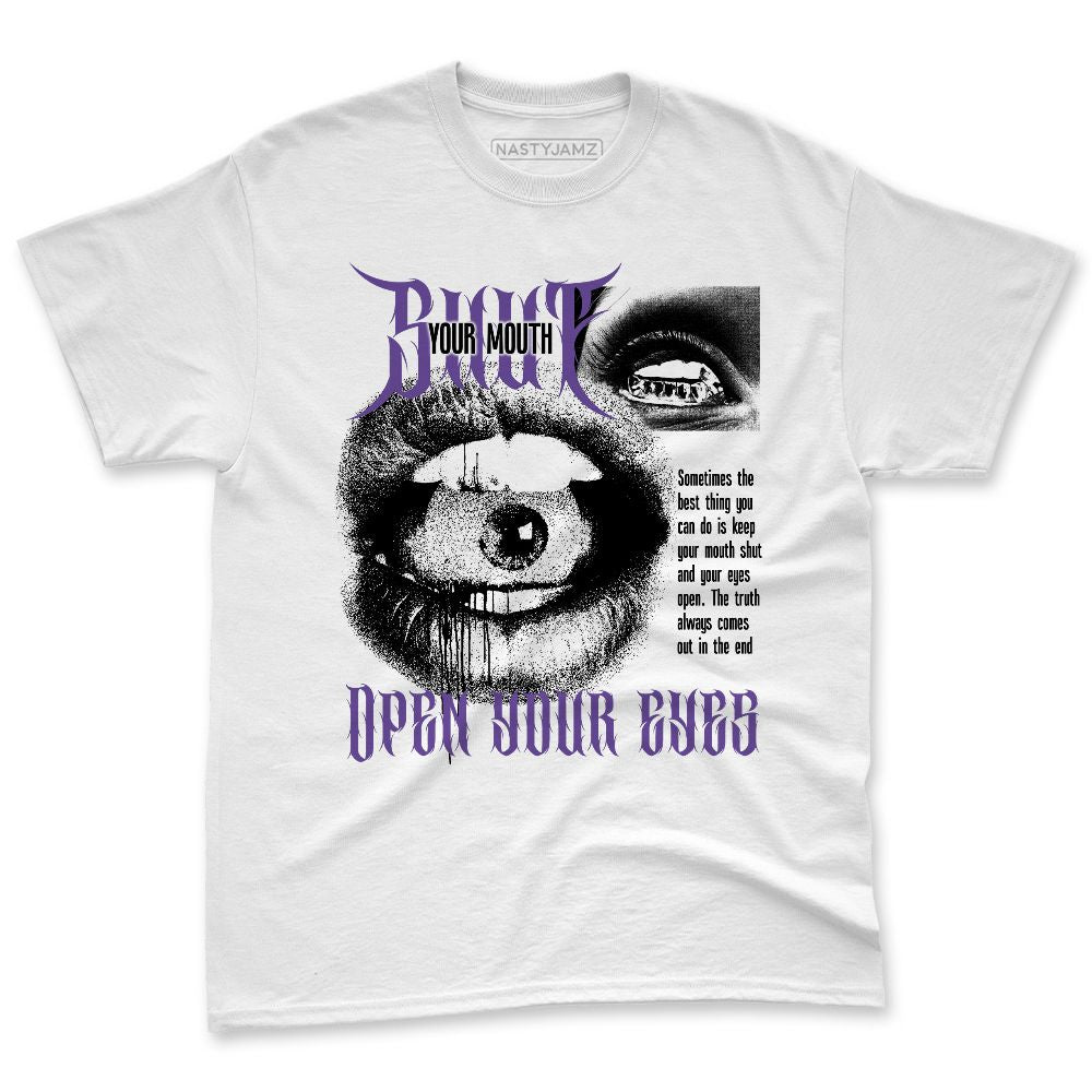 AM-CB-94-Black-Pure-Purple-NastyJamz-Premium-T-Shirt-Match-Shut-Your-Mouth
