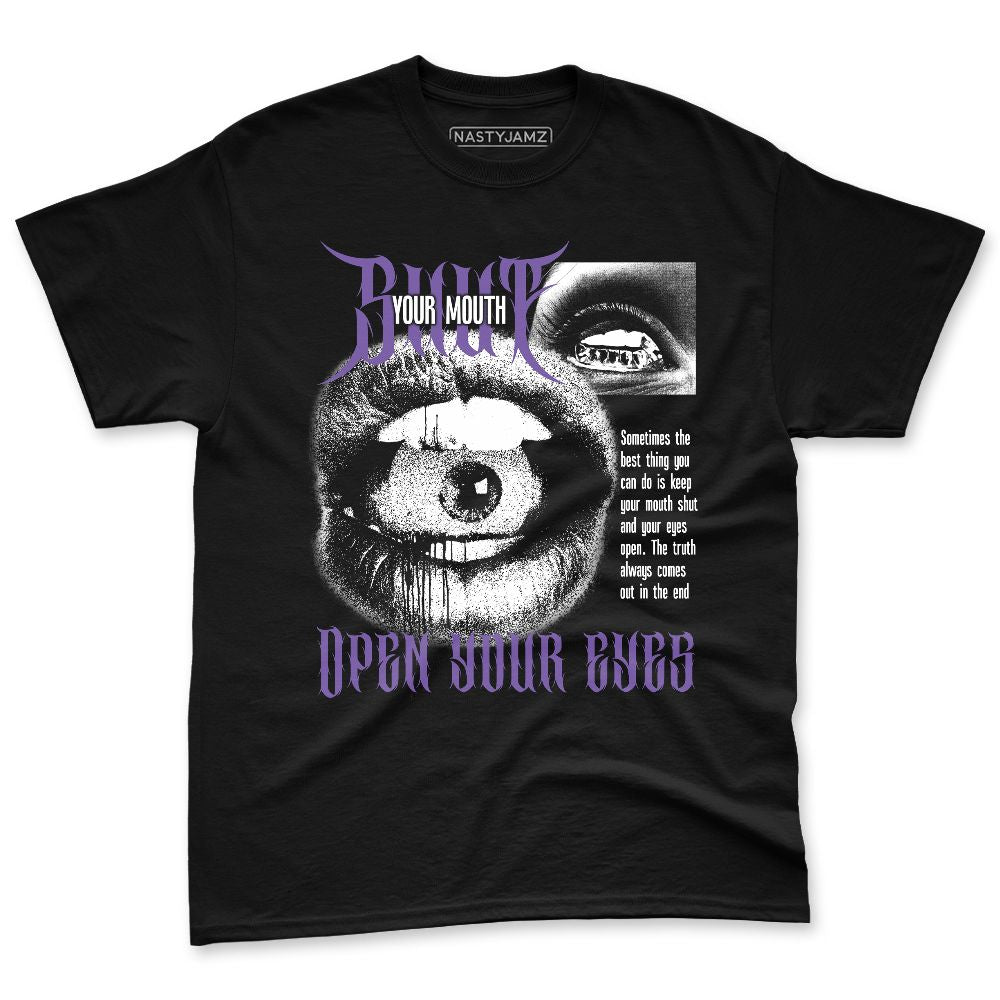 AM-CB-94-Black-Pure-Purple-NastyJamz-Premium-T-Shirt-Match-Shut-Your-Mouth