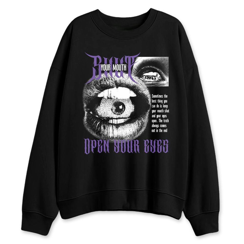 AM-CB-94-Black-Pure-Purple-NastyJamz-Sweatshirt-Match-Shut-Your-Mouth