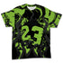Air-Foamposite-One-Black-Volt-Nasty-T-Shirt-Match-23-Burning-Fire-All-Over-Print
