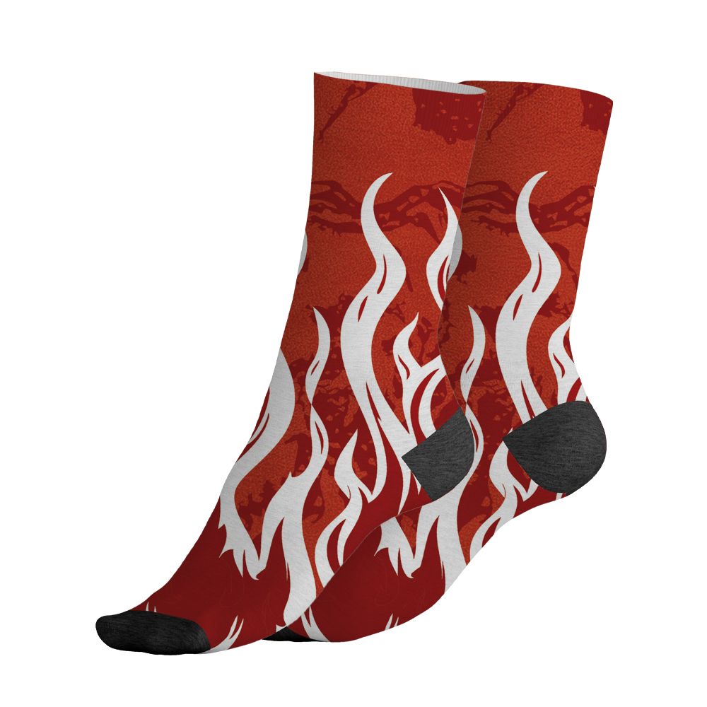 Brick-By-Brick-4s-NastyJamz-Socks-Match-23-Burning-Fire-All-Over-Print
