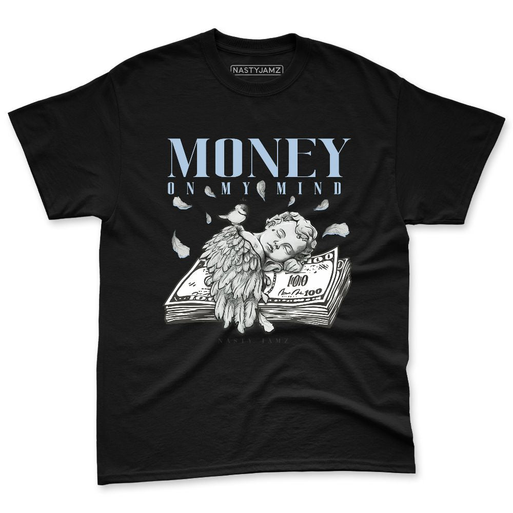 Air-Foamposite-Psychic-Blue-NastyJamz-Premium-T-Shirt-Match-Money-On-My-Mind-Angel