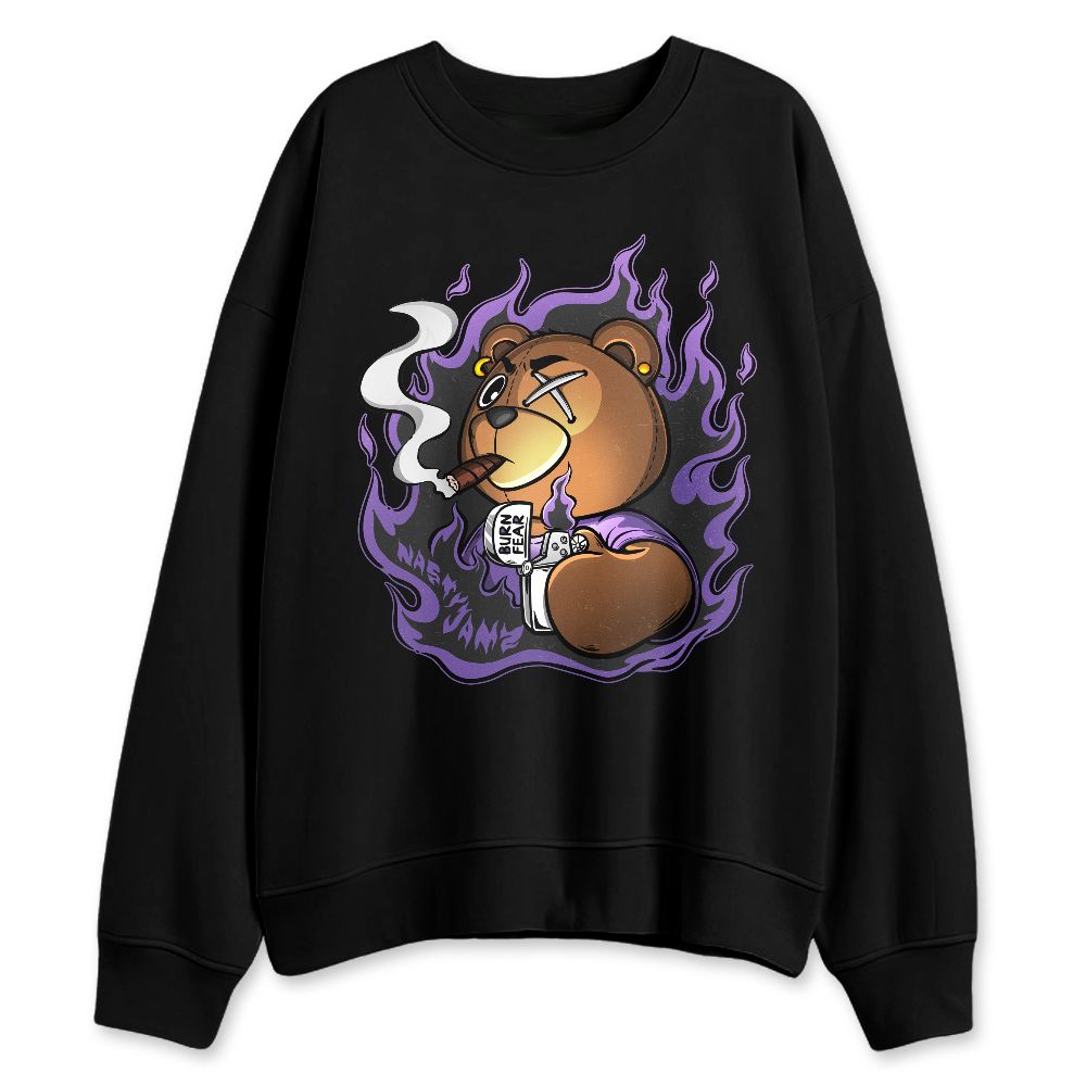 AM-CB-94-Black-Pure-Purple-NastyJamz-Sweatshirt-Match-BER-Burn-Fear