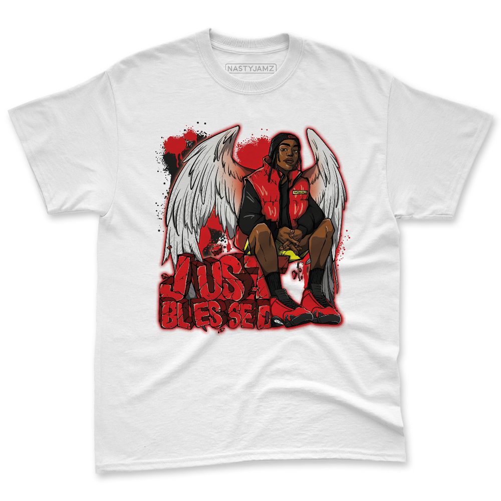 Ferrari-14s-NastyJamz-Premium-T-Shirt-Match-Just-Blessed