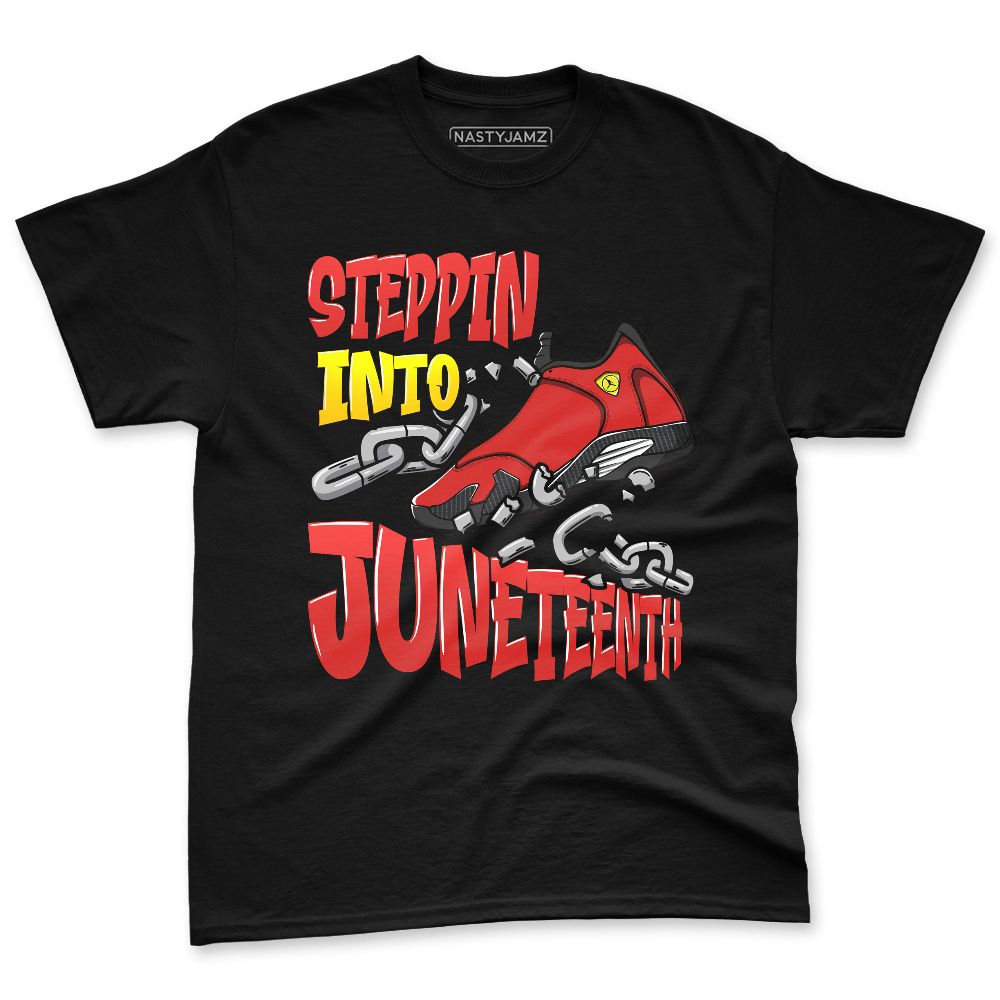 Ferrari-14s-NastyJamz-Premium-T-Shirt-Match-Steppin-Into-Juneteenth