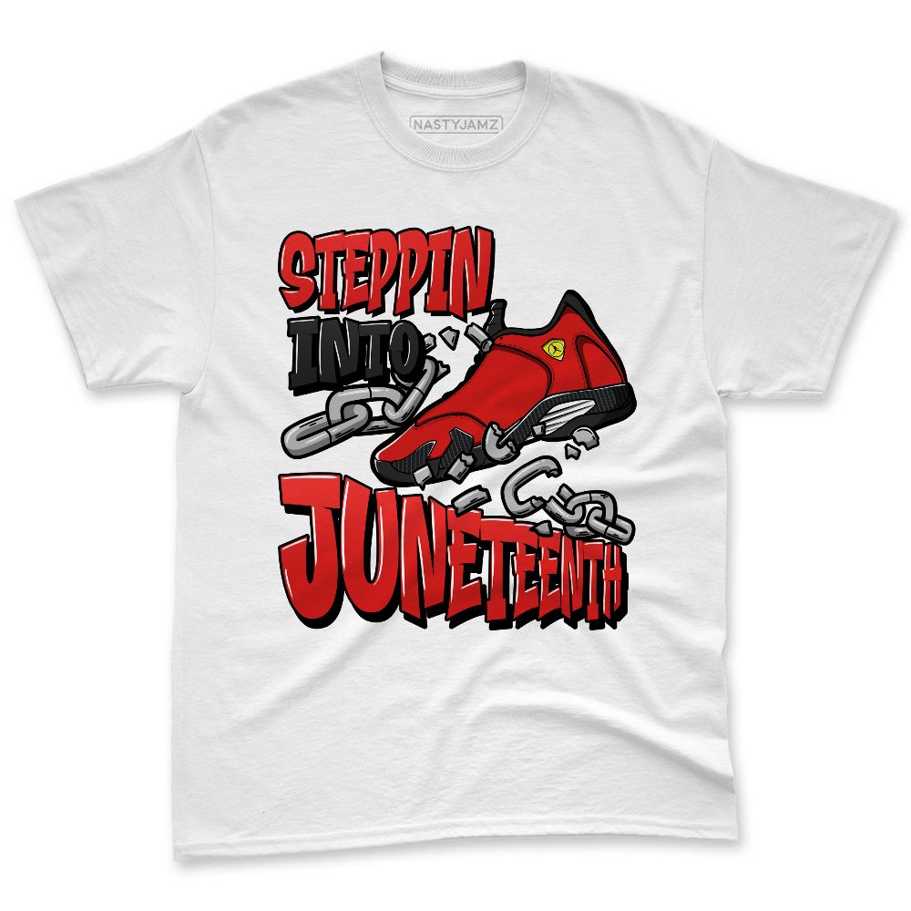 Ferrari-14s-NastyJamz-Premium-T-Shirt-Match-Steppin-Into-Juneteenth