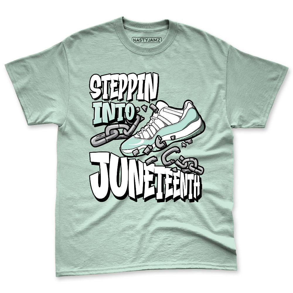 Low-Igloo-11s-NastyJamz-Premium-T-Shirt-Match-Steppin-Into-Juneteenth