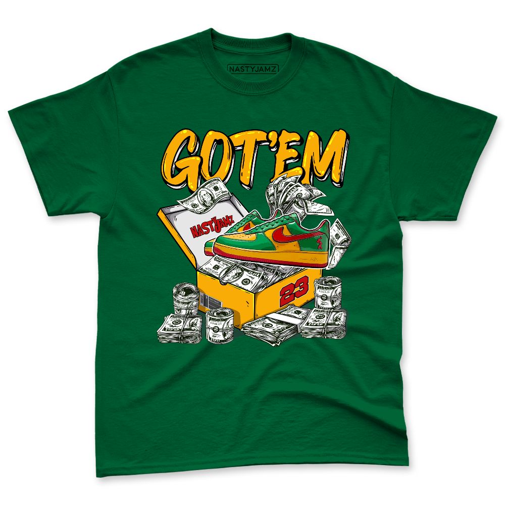 AF-1-Low-Lucky-Green-NastyJamz-Premium-T-Shirt-Match-Dollar-Sneaker-Box