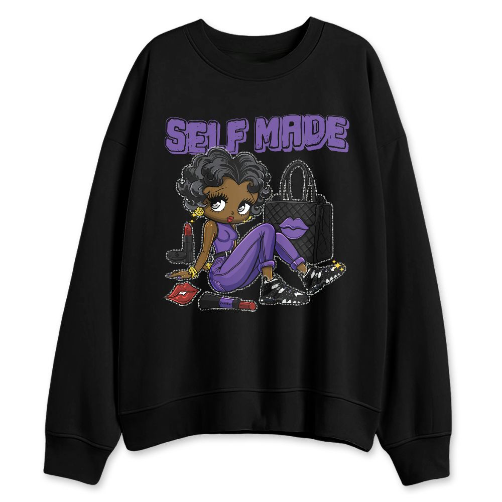 AM-CB-94-Black-Pure-Purple-NastyJamz-Sweatshirt-Match-Sneaker-Girl-Selfmade