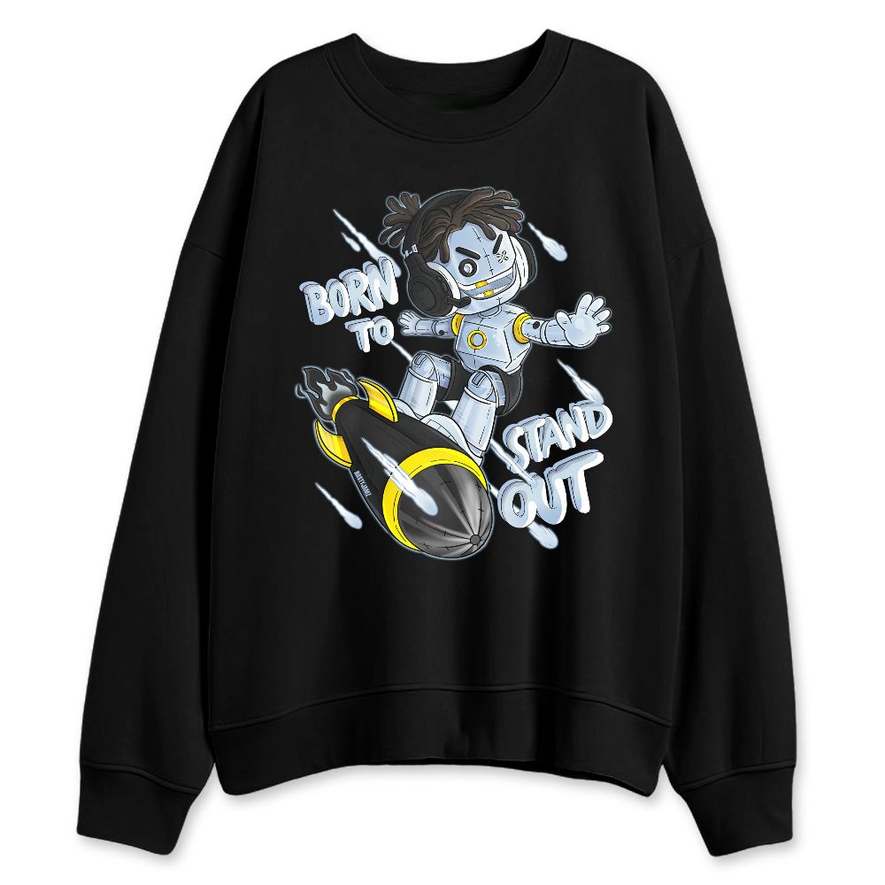 Air-Foamposite-Psychic-Blue-NastyJamz-Sweatshirt-Match-Born-To-Stand-Out