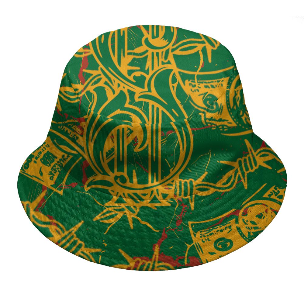 AF-1-Low-Lucky-Green-NastyJamz-Drip-Set-Match-Tough-People-Never-Fall-3D-All-Over-Print