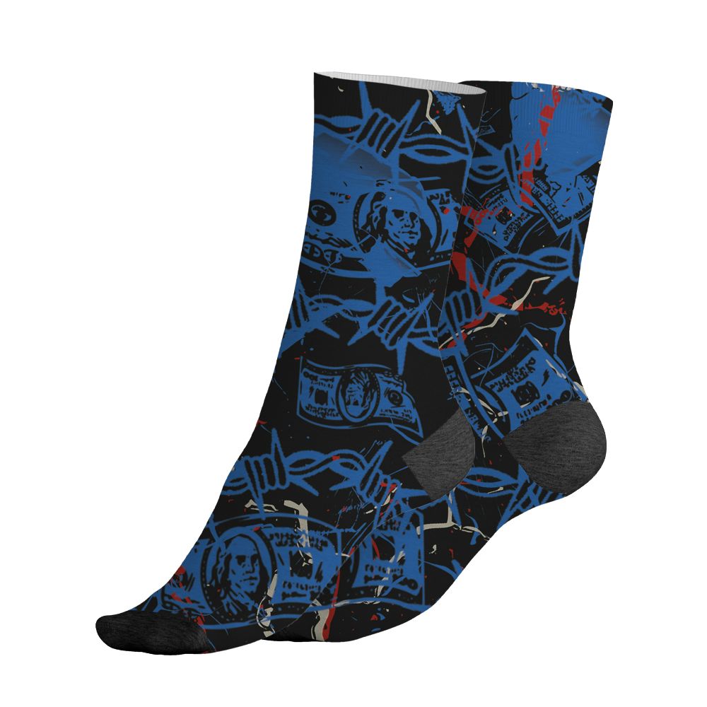 Rare-Air-3s-NastyJamz-Socks-Match-Tough-People-Never-Fall-All-Over-Print